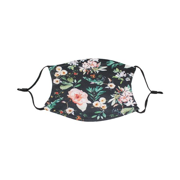 Pack of 4 Adjustable Polyester Graphic Face Mask W - Picture 4 of 6